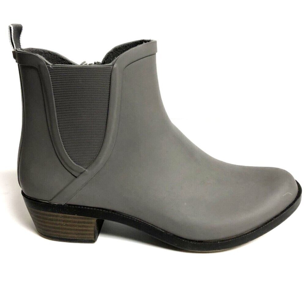 Lucky Brand Women’s Basel H20 Rain Boots Gray, Size 8 M